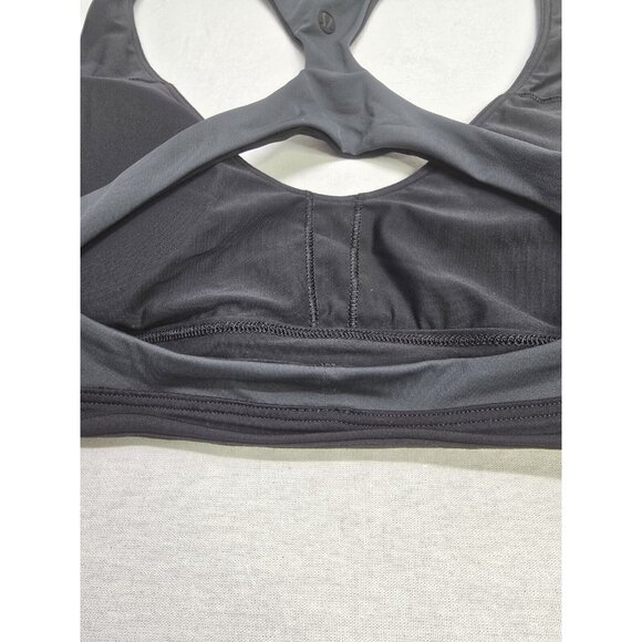 Lululemon Uncharted Waters TopDeep Coal / Black Size 8 A/B Cup- Read Information - Picture 3 of 12